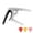 Color;Silver, variant on Guitar Capo Sliding Moving Capo Great for Electric Guitar Beginners, Guitar Tunings Tone Clip with 3 Guitar Plectrums