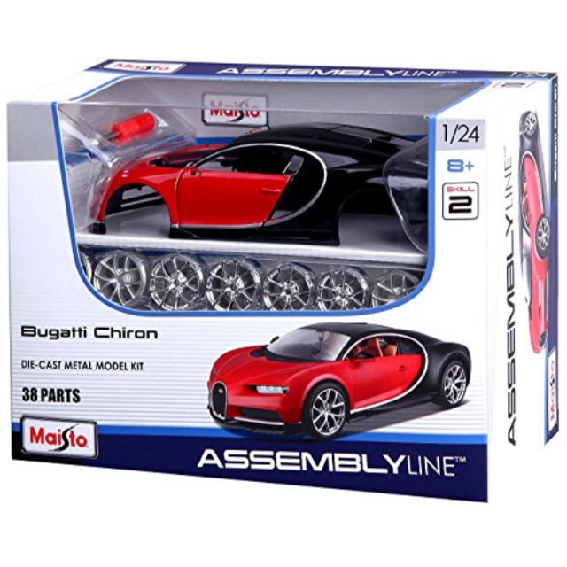 Maisto M39514 To Build The Bugatti Chiron Diecast Model Kit 1 24