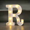 thumbnail image 3 of LED Alphabet Letter Lights for Parties, KT Board Digital Scene Decoration Props, Illuminated Decorative Letters for Birthdays, Weddings, and Kids’ Rooms, Customizable Names and Words, 3 of 6