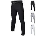 thumbnail image 1 of Pantalón de béisbol Easton RIVAL+ negro de poliéster para jóvenes, talla grande, 1 of 6
