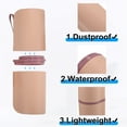 thumbnail image 4 of Unique Bargains 1 Pcs Toothbrush Case Traveling Toothbrush Holders Case PP Pink 21x7x8cm, 4 of 6