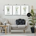 thumbnail image 3 of Stupell Industries Jars of Watercolor Style Flowers Floral Painting Wrapped Canvas Canvas Art Print Wall Art, 16 x 20, Set of 3, 3 of 7