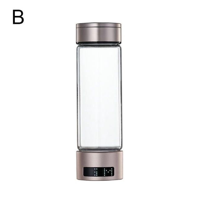 Vaso portátil de agua con hidrógeno y separación de oxígeno, con pantalla LED para producción de hidrógeno de alta concentración, vaso de agua rico en hidrógeno, regalo