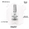 thumbnail image 3 of Salon Perfect Nail Polish, 465 Crytstal Clear Top Coat, 0.5 fl oz, 3 of 4