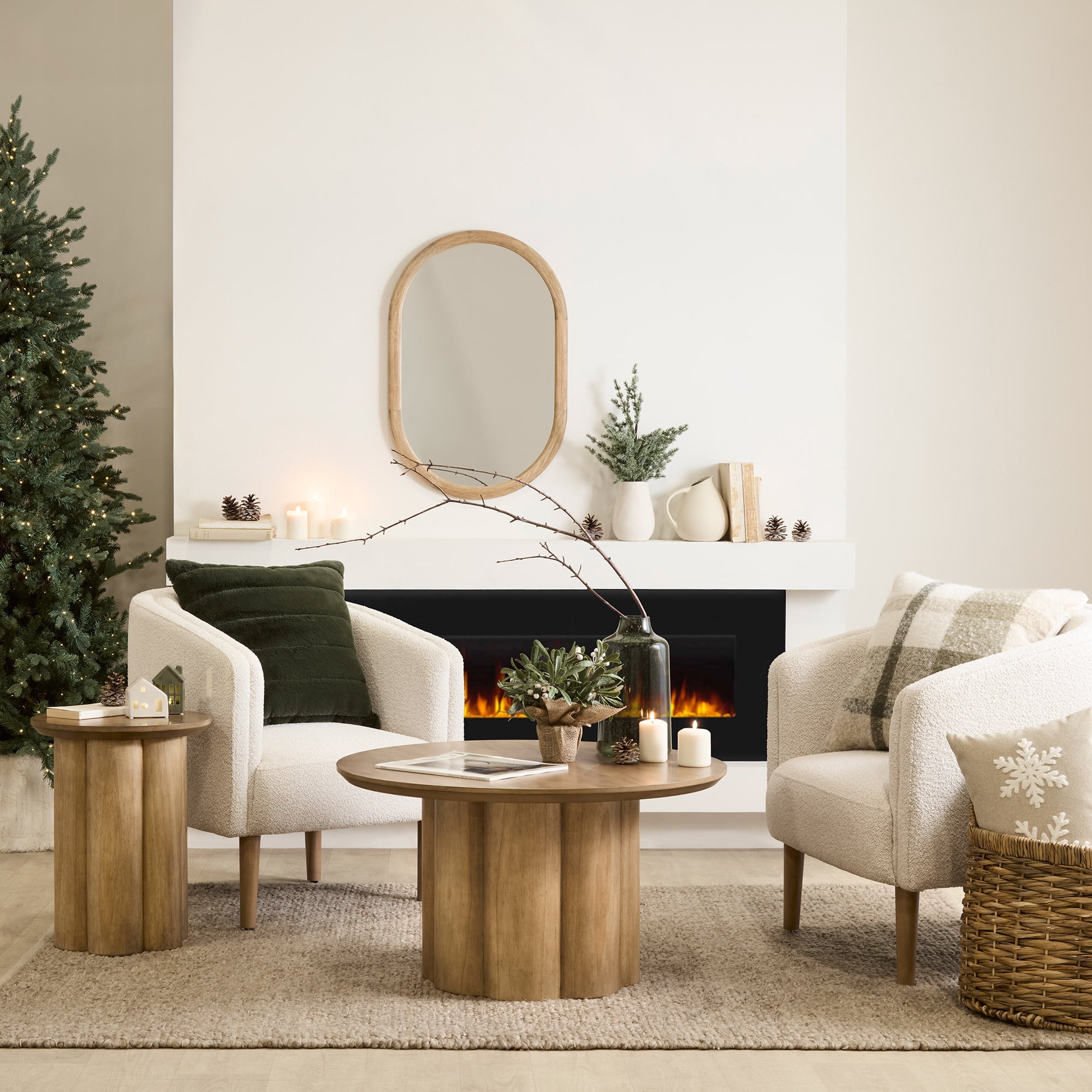 Bouclair vase with handle, Textured ceramic vase