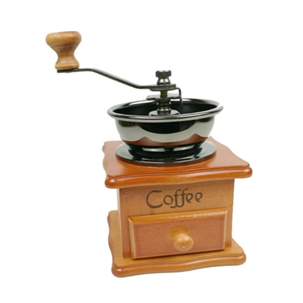 Manual Coffee Bean Grinder Vintage Antique Wooden Hand Grinder Coffee Grinder Walmart.ca