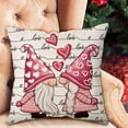 thumbnail image 4 of Valentine's Day Linen Pillowcase Home Sofa Cushion Pillowcase Multicolor, 4 of 6