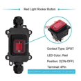 thumbnail image 5 of IP67 Waterproof Inline Switch 12V DC 20A High Current Power Waterproof Switch, 5 of 5