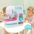 thumbnail image 2 of Children Sewing Machine, Mini Delicate No Burr Durable Sewing Machine Toy, Safe  Children Kid For Toddlers Kindergarten Adults, 2 of 7