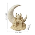 thumbnail image 3 of Aodebiao Ramadan Moon Lamp, Crescent Moon with Star Table Lamp, Ramadan Desk Lamp Decorations Crescent Table Light Bedside Night Stand Desktop Living Room Home Decor, Eid Mubarak Decor, 3 of 9
