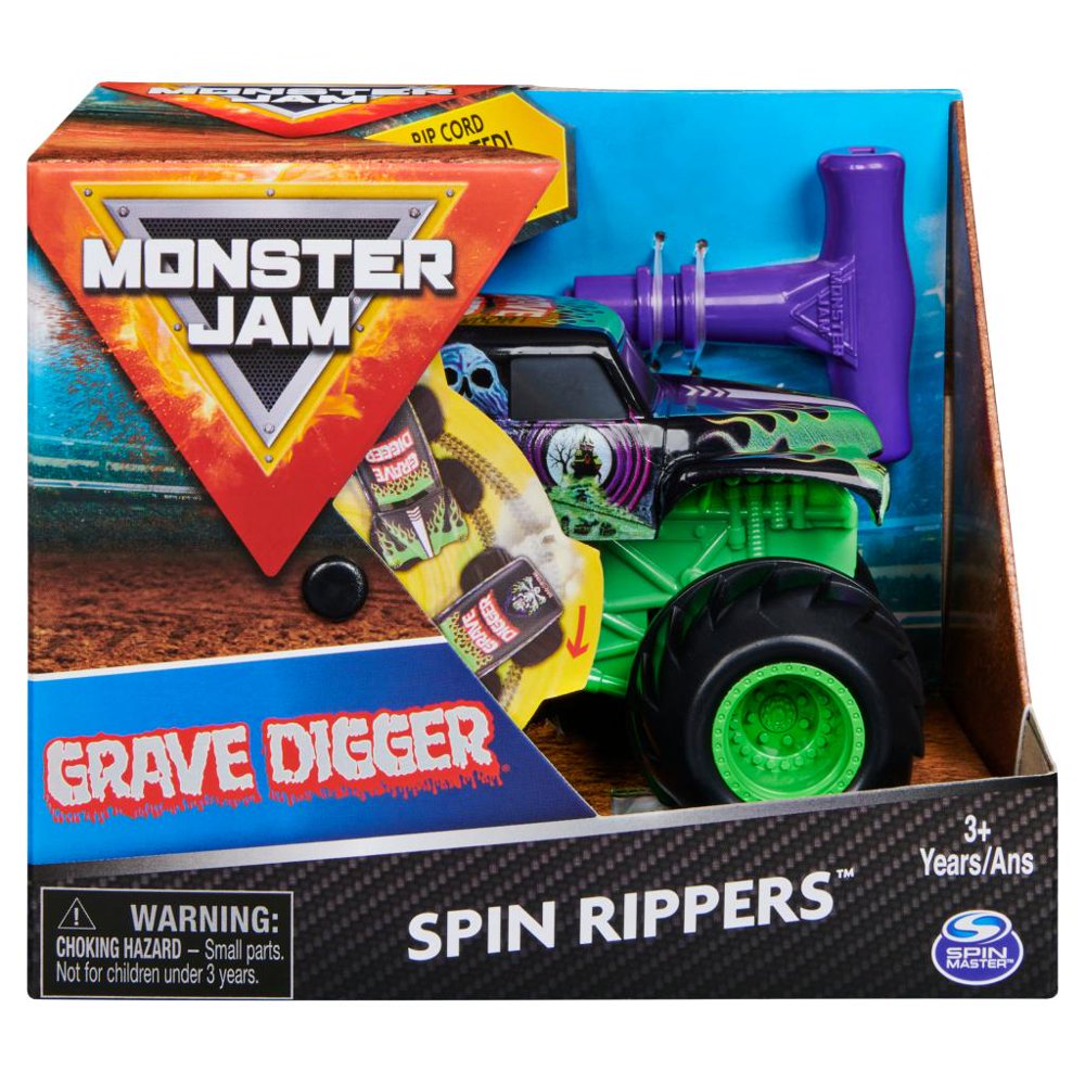 Monster Jam Spin Rippers Grave Digger