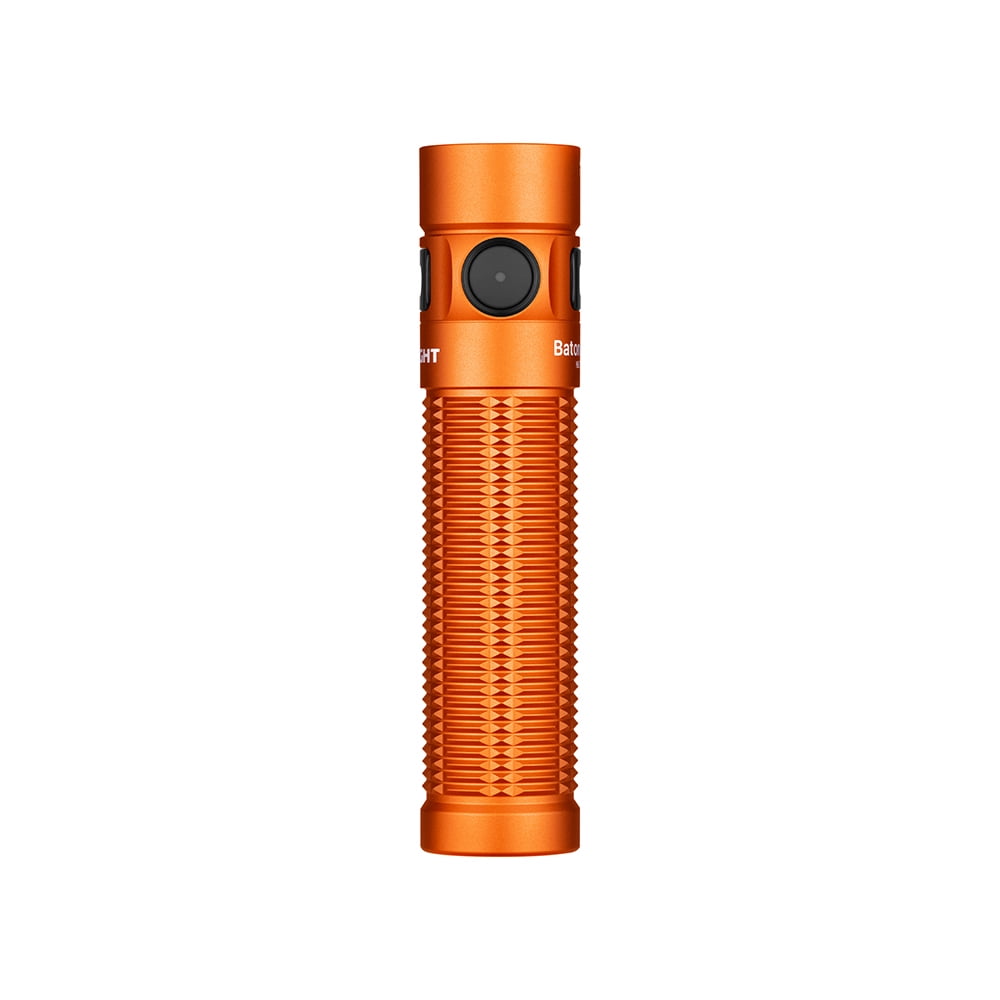 Olight Baton 3 Pro Max Orange EDC Flashlight, Cool White, 2500 Lumens, 145 Meters