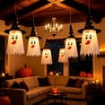 thumbnail image 4 of AUNVITO Clearance Witch Hat Hanging Light Halloween Ghost Face Hanging Lamp for Party Home Halloween Witch Hat Hanging Lamp Great Gift Choice for Family and Friends, 4 of 6
