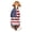 Red-Blue, variant on Dog Clothes,Pet Shirt Printed Clothes,Soft Light & Breathable,Soccer Theme Dog Top for Daily Pet Wear,Outdoor Walking Outfit,Pet Party Apparel