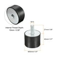 thumbnail image 2 of Rubber Mounts 2 Pack M10 Male/Female Vibration Isolator Shock Absorber D50mmxH40mm, 2 of 5