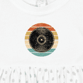 thumbnail image 4 of Inktastic Retro Vinyl Record Music Vintage Sunset Girls Baby Dress, 4 of 5