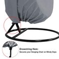 thumbnail image 4 of Funda protectora para silla colgante, funda para silla colgante para silla flotante 190 x 115 cm, impermeable, resistente al viento, resistente al invierno, balcón exterior, tela Oxford 420D con, 4 of 8