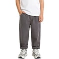 thumbnail image 2 of CONROSES Kids Boys Casual Pants Wide Leg Baggy Pant for Child Solid Elastic Waist Cozy Jogger Trousers with Pockets, 2 of 5