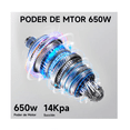 thumbnail image 3 of Aspiradora De Mano 2 En 1, Seca y Húmeda, Con Potencia De 650w Lab.G Negro, 3 of 5
