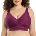 thumbnail image 2 of Parfait Adriana Wire-Free Full Bust Supportive Bralette, Blackberry, 40I, 2 of 5