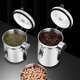 thumbnail image 3 of Juego de botes de café de acero inoxidable hermético Compatible con granos de café té B Hy, 3 of 5