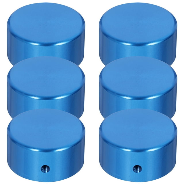 1 Ensemble Pédale d'Effet Guitare en Métal Capuchons de Protection en Aluminium
