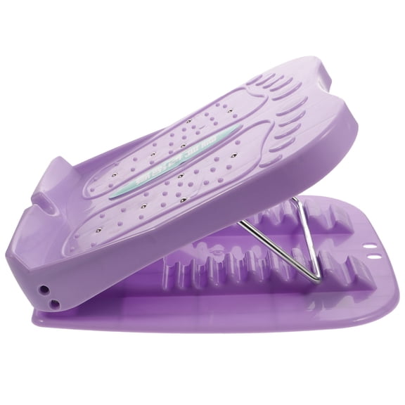 ROMANSENTIAL 1Pc Purple Slant Board Incline Board Plastic Body Stretching Tool for Home Use
