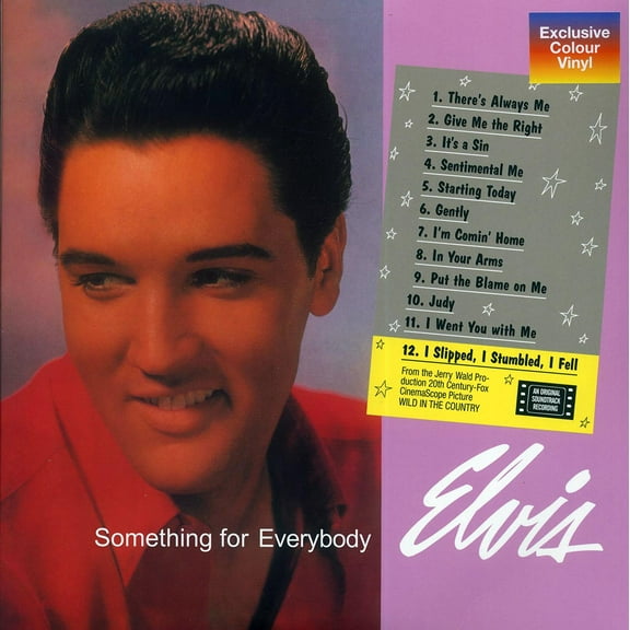 Elvis Presley Something For Everybody - Limited Purple Vinyl Records & LPs