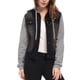 thumbnail image 2 of Día de San Patricio Chaqueta Vaquera Con Capucha Y Cordones En Capas Para Mujer Con Bolsillos Negro XXL, 2 of 5
