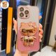 thumbnail image 1 of 3D Cute Cartoon Hello Kitty Maquillaje Espejo De Lujo Cambio Gradual Soporte De Silicona Cubierta Para IPhone 11 12 13 Pro Max 14 Plus Gao Jiahui unisex, 1 of 2