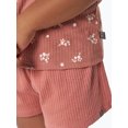 thumbnail image 4 of Modern Moments by Gerber Toddler Girl Organic Wide Leg Short, Sizes 12M-5T, 4 of 10
