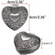 thumbnail image 2 of Caja de almacenamiento en forma de corazón SSuperp para anillos collares pendientes y joyas, 2 of 5