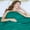 Teal, variant on Cooling blanket, summer blanket, double-sided cooling effect, Arc-Chill Q-Max>0.5 cooling fiber, breathable and lightweight blanket, suitable for hot sleepers with night sweats