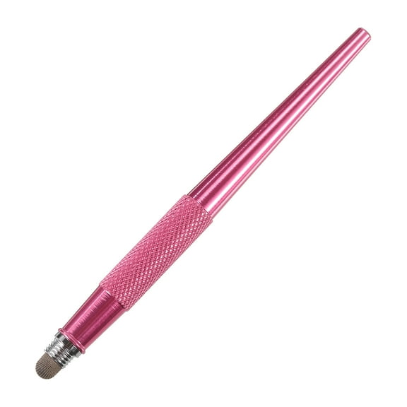 Stylus Pens for All Capacitive Touch Screens 2 in 1 Fine Point Disc & Fiber Tips Universal Capacitive Pen, Red