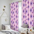 thumbnail image 5 of Pioneer Flower Floral Print Pattern Teens Curtains,Teens Insulated Curtains Set Of 2,Bedroom Essentials,Toddler Room Decor 52"x84", 5 of 5