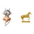 thumbnail image 1 of Estatua de astronauta,Estatua de astronauta,figura espacial,adorno,Figura decorativa de resina para escritorio,escultura decorativa para el hogar,Estatuas de caballos,Estatuas de caballos, 1 of 8