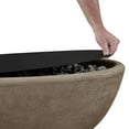 thumbnail image 3 of Real Flame Steel Burner Lid for Riverside 48" Oval Fire Pit, 3 of 5