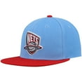 thumbnail image 3 of Men's Mitchell & Ness Light Blue/Red New Jersey Nets Hardwood Classics Snapback Hat, 3 of 5