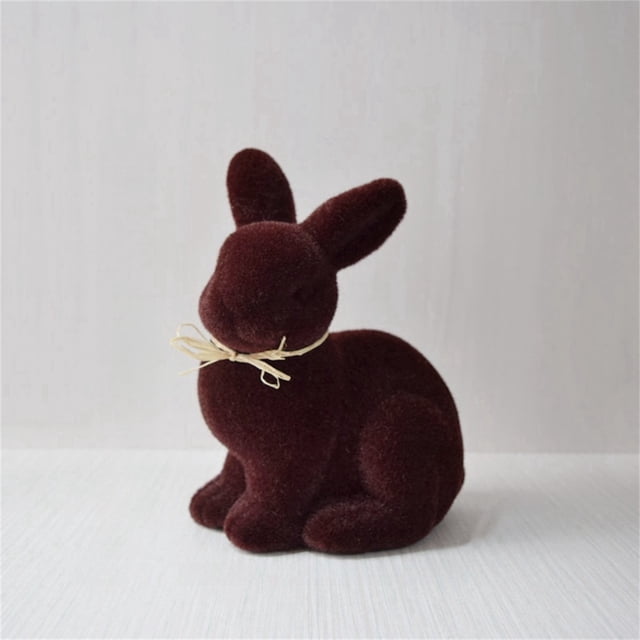 Creatine 17.8cm Short Easter Bunny Cute Desktop Decoration For Living Room Decoration Designed For Daily Use While Maintaining Its Appearance