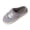 Grey, variant on House Slippers - Thermal Plush Indoor Home Shoes with Thick Sole and Non Slip Bottom, Warm Slip On Slippers for Winter (Grey, 9.5)