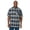 Navy Plaid, variant on Men's Big & Tall Short Sleeve Flannel Shirt