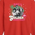 thumbnail image 3 of Golden Girls - Have A Golden Christmas - Toddler And Youth Long Sleeve Graphic T-Shirt, 3 of 5