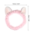 thumbnail image 4 of NOMADIC NOOK Soft Plastic Silicone Cleansing Brush Cat Ears Headbands Pink Blue Green 6Pcs, 4 of 7