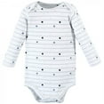 thumbnail image 7 of Hudson Baby Cotton Long-Sleeve Bodysuits, 5-Pack, Newborn- 24 Months, 7 of 7