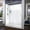 Brushed Nickel, variant on DreamLine Flex 32 in. D x 60 in. W x 76 3/4 in. H Semi-Frameless Shower Door in Chrome with Left Drain White Base and Backwalls