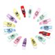 thumbnail image 3 of Set de clips de costura Encuadernación Crafting Patchwork Abrazaderas de plástico DIY Decoración de Hemming Costura Crossable Herramienta Reutilizable Color aleatorio 50pcs Inevent HA012273-02, 3 of 7