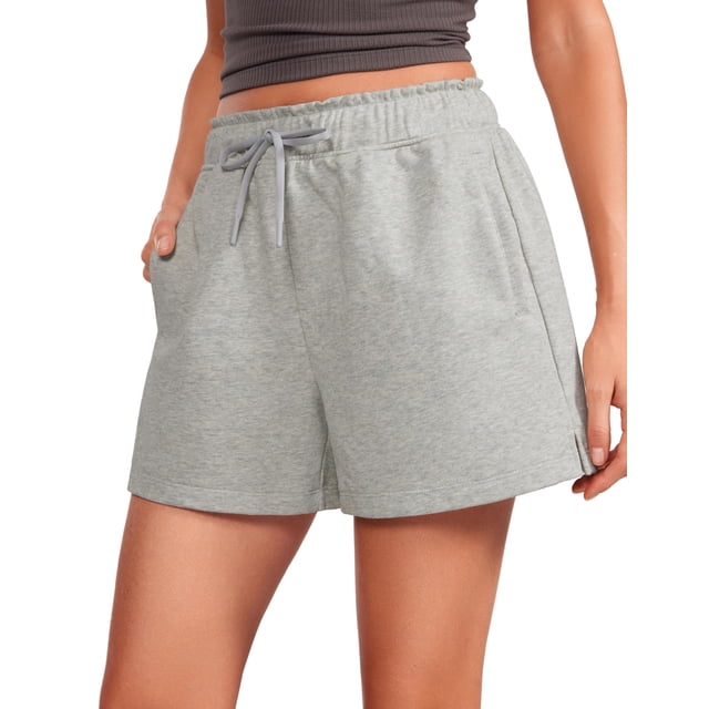 Shorts de Algodón CRZ YOGA con Cordón y Bolsillos M