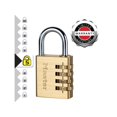 thumbnail image 2 of Master Lock Cadenas Combiné Finition Laiton, 2 of 5