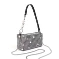 thumbnail image 1 of Bolso Hobo de diamantes para mujer, bolso de hombro de lujo, bolso de cuero PU brillante, bolso Hobo para mujer 2022 oso de fresa Electrónica, 1 of 3