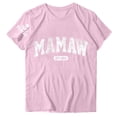 thumbnail image 1 of Blusas de Manga Corta para las Mujeres Divertida Impresión Cuello Redondo Camiseta Vintage, Blusas de Primavera para las Mujeres, 1 of 3